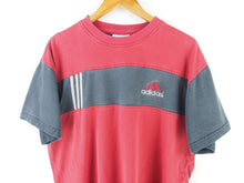 Load image into Gallery viewer, VINTAGE ADIDAS COLOUR BLOCK T SHIRT - M
