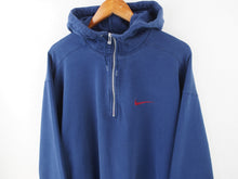 Load image into Gallery viewer, VINTAGE NIKE EMBROIDERED SWOOSH 1/4 ZIP - XL
