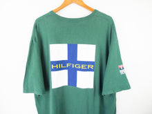 Load image into Gallery viewer, VINTAGE TOMMY SAILING GRAPHIC T SHIRT - XL
