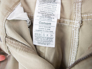 VINTAGE CARHARTT FR CARPENTER PANTS - 32/34'