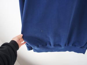VINTAGE NIKE EMBROIDERED SWOOSH 1/4 ZIP - XL