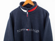 Load image into Gallery viewer, VINTAGE TOMMY BIG SPELL FLAG FLEECE 1/4 - L
