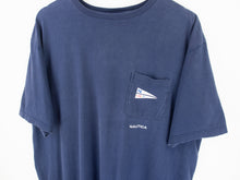 Load image into Gallery viewer, VINTAGE NAUTICA DOUBLE SIDED T SHIRT - L
