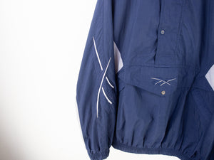 VINTAGE REEBOK BIG LOGO WINDBREAKER - XL