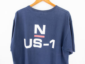 VINTAGE NAUTICA DOUBLE SIDED T SHIRT - L