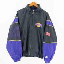 Load image into Gallery viewer, VINTAGE STARTER LAKERS EMBROIDERED JACKET - L
