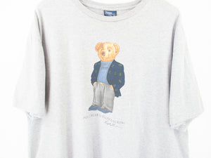 VINTAGE POLO BEAR PREPPY T SHIRT - XXL