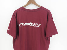 Load image into Gallery viewer, VINTAGE RUSTY DOUBLE SIDED T SHIRT - L
