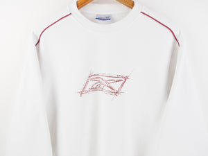 VINTAGE REEBOK SKETCH OUTLINE CREWNECK - XL