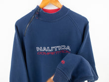 Load image into Gallery viewer, VINTAGE NAUTICA COMP SIDE ZIP SWEATER - M/L
