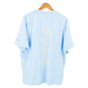 TRIAX LIMITED EDITION "TRAIL" T SHIRT - BABY BLUE