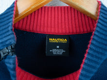 Load image into Gallery viewer, VINTAGE NAUTICA COMP SIDE ZIP SWEATER - M/L
