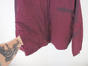 VINTAGE ADIDAS TREFOIL PADDED JACKET - L