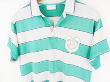 Load image into Gallery viewer, VINTAGE 80&#39;s ADIDAS STRIPED TENNIS POLO SHIRT - S
