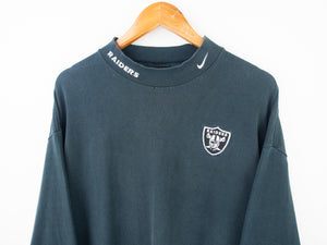 VINTAGE OG NIKE RAIDERS MOCKNECK - XL