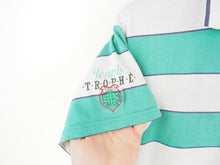 Load image into Gallery viewer, VINTAGE 80&#39;s ADIDAS STRIPED TENNIS POLO SHIRT - S
