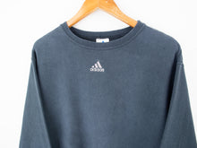 Load image into Gallery viewer, VINTAGE ADIDAS EMBROIDERED CENTRE LOGO CREW - M
