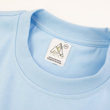 Load image into Gallery viewer, TRIAX LIMITED EDITION &quot;TRAIL&quot; T SHIRT - BABY BLUE
