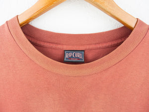 VINTAGE RIPCURL DOUBLE SIDED T SHIRT - XL