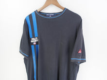 Load image into Gallery viewer, VINTAGE RARE POLO SPORT STRIPE T SHIRT - L
