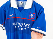 Load image into Gallery viewer, VINTAGE 1997 NIKE GLASGOW RANGERS JERSEY - S
