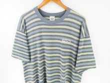 Load image into Gallery viewer, VINTAGE QUIKSILVER STRIPED T SHIRT - L
