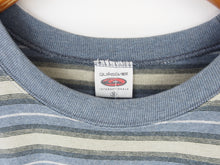 Load image into Gallery viewer, VINTAGE QUIKSILVER STRIPED T SHIRT - L
