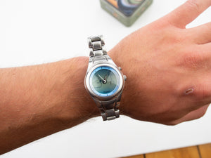 VINTAGE RARE FOSSIL BIG TIC STICK FIGURE WATCH