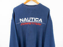 Load image into Gallery viewer, VINTAGE NAUTICA COMP EMBROIDERED CREWNECK - XL
