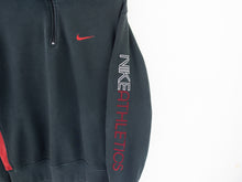 Load image into Gallery viewer, VINTAGE NIKE ARM SPELLOUT 1/4 ZIP - L
