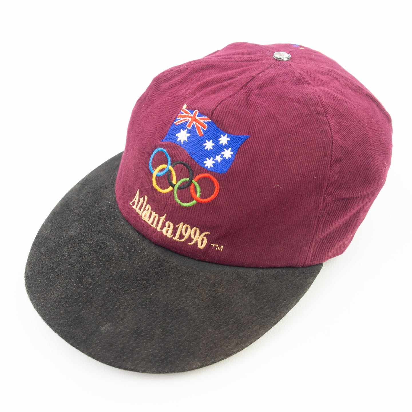 VINTAGE ATLANTA 1996 AUS EMBROIDERED CAP - OSFA