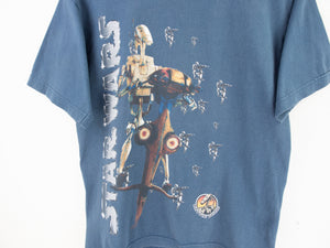 VINTAGE STAR WARS DROID GRAPHIC T SHIRT - S