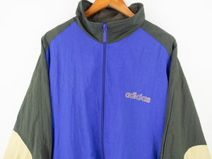 VINTAGE ADIDAS TREFOIL LINED JACKET - XXL