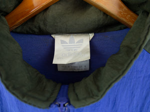 VINTAGE ADIDAS TREFOIL LINED JACKET - XXL