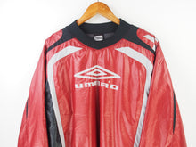 Load image into Gallery viewer, VINTAGE UMBRO DOUBLE SIDED LIGHT PUFFY CREW - XL
