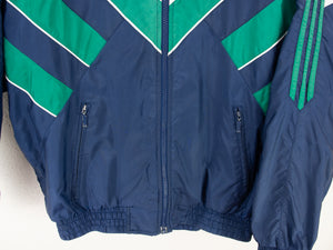 VINTAGE ADIDAS STRIPED JACKET - L