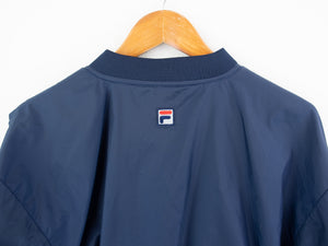 VINTAGE FILA EMBROIDERED PULLOVER - S/M