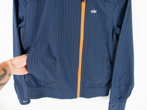 VINTAGE NIKE ASYMETRICAL ZIP JACKET - WMNS S