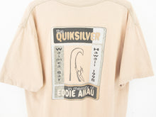 Load image into Gallery viewer, VINTAGE QUIKSILVER EDDIE AIKAU GRAPHIC T SHIRT - L
