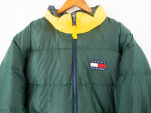 Load image into Gallery viewer, VINTAGE TOMMY HILFIGER REVERSIBLE PUFFER JACKET - XL
