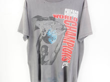 Load image into Gallery viewer, VINTAGE RARE NIKE BULLS MJ FADED T SHIRT - L
