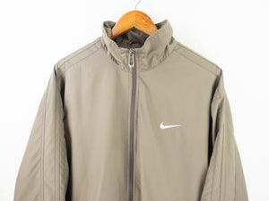 VINTAGE NIKE BROWN WINDBREAKER - XL