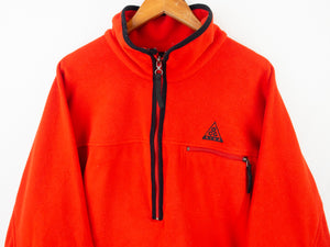 VINTAGE NIKE ACG FLEECE 1/4 ZIP - XL