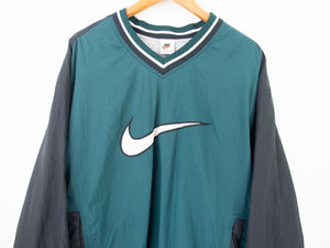 VINTAGE NIKE BIG SWOOSH PULLOVER - XL