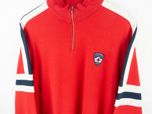 VINTAGE POLO SPORTS SPORTSMAN 1/4 ZIP - L