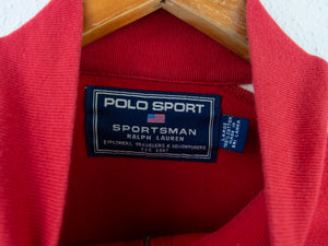 VINTAGE POLO SPORTS SPORTSMAN 1/4 ZIP - L