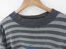 Load image into Gallery viewer, VINTAGE RARE QUIKSILVER THICK STRIPED T SHIRT - XL
