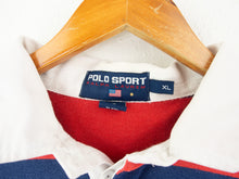 Load image into Gallery viewer, VINTAGE POLO SPORT BEAR RUGBY JUMPER - XL
