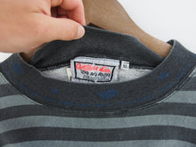 Load image into Gallery viewer, VINTAGE RARE QUIKSILVER THICK STRIPED T SHIRT - XL
