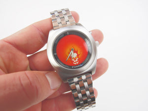 VINTAGE FOSSIL BIG TIC JR-8651 WATCH